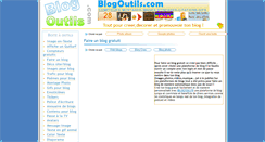 Desktop Screenshot of faire-un-blog.blogoutils.com