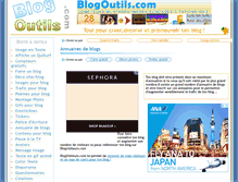Tablet Screenshot of annuaire-blog.blogoutils.com
